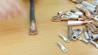 Как опрессовать наконечник. Обжим наконечника гидравлическим прессом