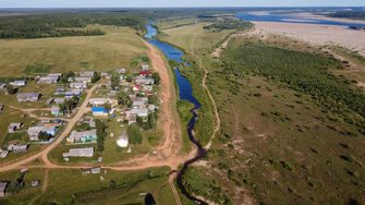 Русская деревня. Кеслома.