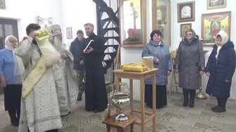 Махново.Сретение Господне.Освящение свечей