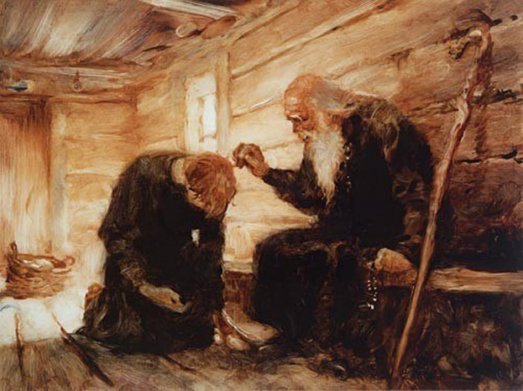 Елицы: Старец и ученик.