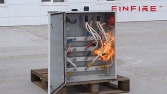 Как работает автономныое устройство пожаротушения Finfire "Таб"