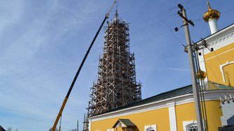 Установка шпиля 2015