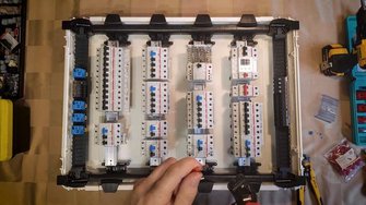 Собираю электрощит SE Pragma (PRA24424, 96 модулей) - Автоматика ABB, Контакторы, Мастер-выключател