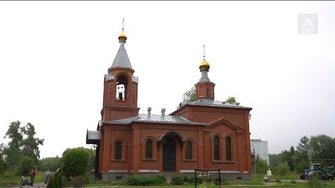 В честь дня рождения святого. Архиерейское богослужение в Александро-Невском храме