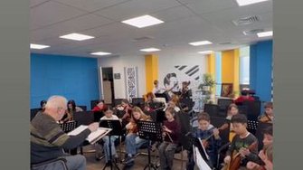 Орк. "Русские узоры" ЦРТ "SAMGAU" г. Алматы. Репетиция-2026 г.