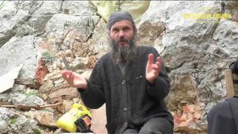 Невидимая брань - видимая. Афонский отшельник Георгий.