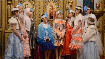 Хотимский Собор Святой Троицы. Рождественская елка - 2017