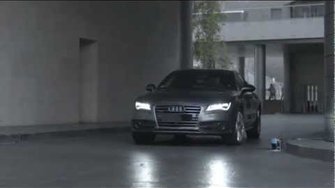 CES 2013- Audi Piloted Parking. Автоматическая парковка от Audi. Audi A7