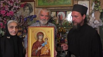 Виктор и монахиня Василисса.