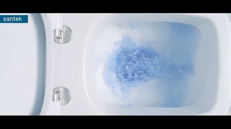 Типа смыва на примере унитазов Santek