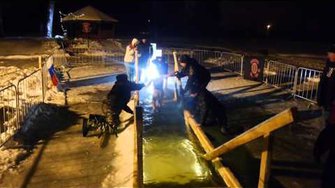 Крещенские купания , Афинеево, Апрелевка